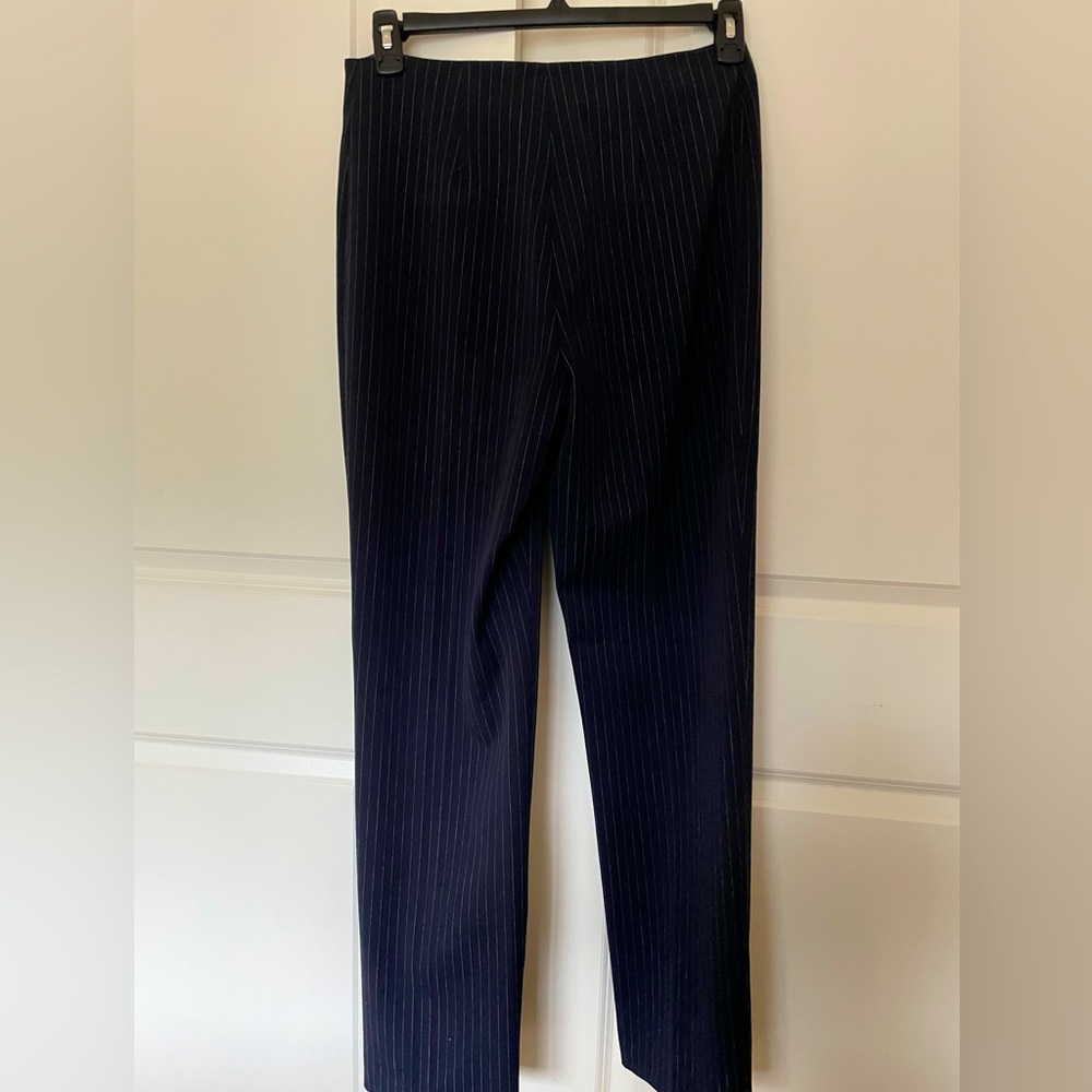 Cache PinStriped Navy Blue Slacks - Picture 2 of 3